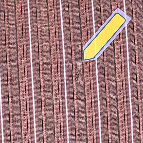 Stacy Adams Men’s XL Brown Knit Button Up Shirt - Picture 8 of 8